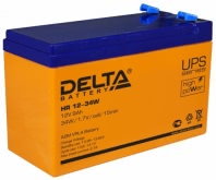 Аккумулятор Delta HR 12-34 W 12В 9Ач 151x65x100 мм Прямая (+-) Аккумулятор Delta HR 12-34 W 12В 9Ач 151x65x100 мм Прямая (+-)