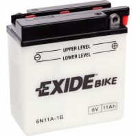 Аккумулятор EXIDE 6N11A-1B 12В 11Ач 95CCA 120x60x130 мм Обратная (-+)
