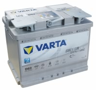 Аккумулятор VARTA Silver Dynamic AGM D52 560901068 12В 60Ач 680CCA 242x175x190 мм Обратная (-+)