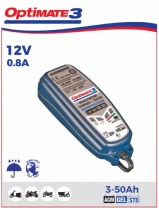 Зарядное устройство OptiMate 3 (1x0,8A, 12V), TM430 Зарядное устройство OptiMate 3 (1x0,8A, 12V), TM430