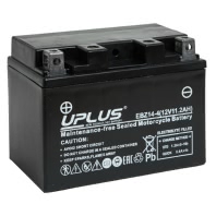 Аккумулятор UPLUS LEOCH EBZ14-4 (YTZ14S YTZ12S) 12В 11,2Ач 230CCA 150x88x110 мм Прямая (+-)