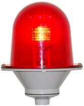 Заградительный огонь "ЗОМ-80LED", >32cd, тип "Б", 30-265V AC/DC, IP54, Красный Заградительный огонь "ЗОМ-80LED", >32cd, тип "Б", 30-265V AC/DC, IP54, Красный