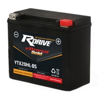 Аккумулятор Gold RDRIVE-YTX20HL-BS GD 12В 18Ач 310CCA 176x87x154 мм Обратная (-+)
